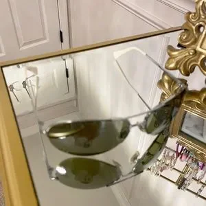 Accessories | Coach Paisley Aviator Sunglasses S524 Light  display picture 3